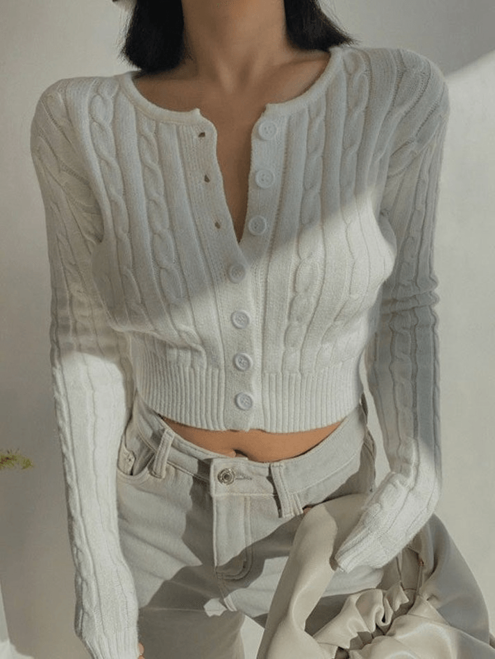 Cropped Black Graceful Biker Jacket Sweaters