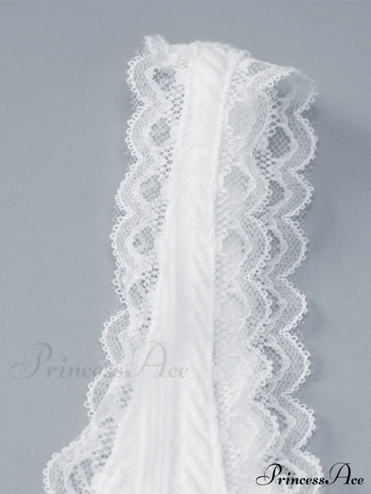 Cropped Lace Trim Trendy Rib Cami Top Tops&Tees