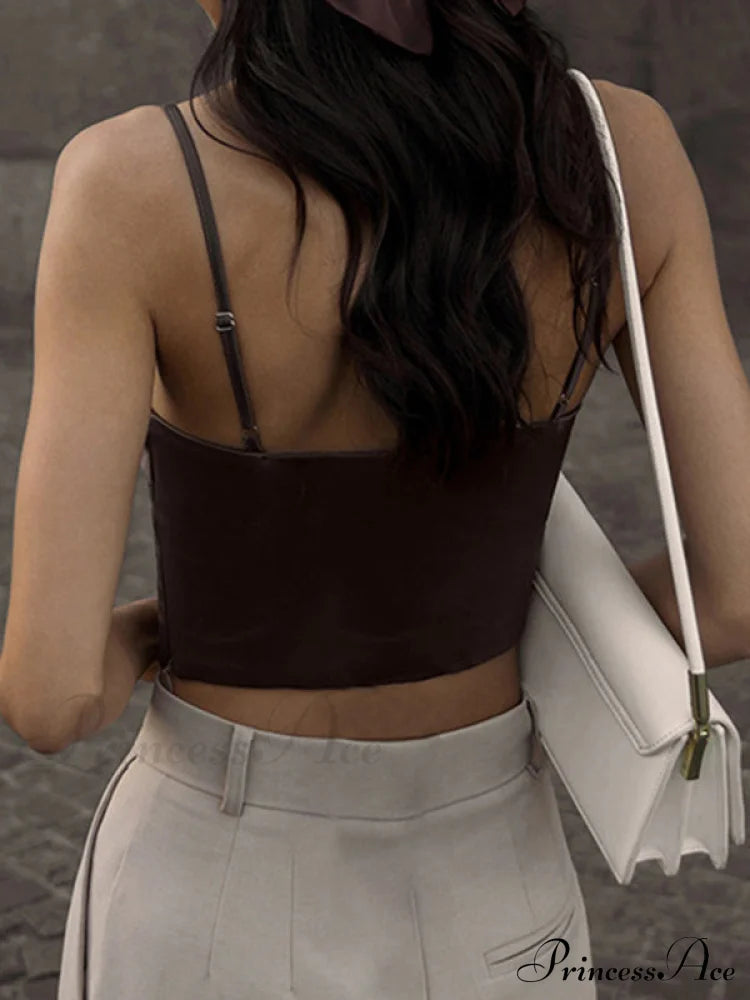 Cropped Sequin Graceful Halter Corset Top