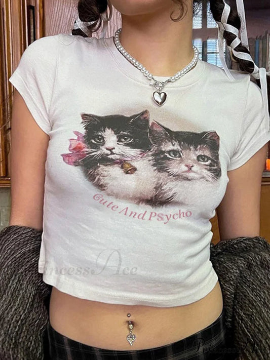 Cute Fuzzy Sleeved Knitted Modern Crop Cardigan - Pink White / S Short Sleeves