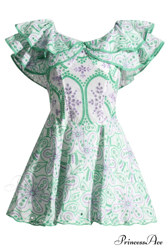 Dalia Elegant Mini Dress