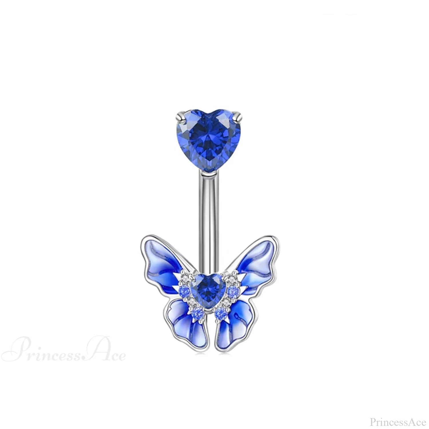 Dark Butterfly Pendant Belly Ring color21