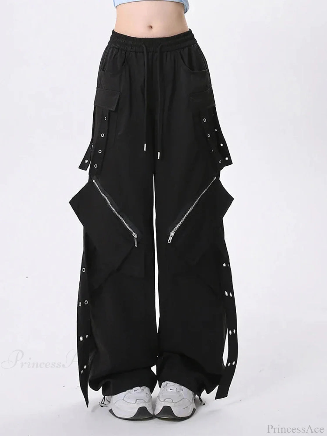 Dark Medieval Loose Cargo Pant Black / S