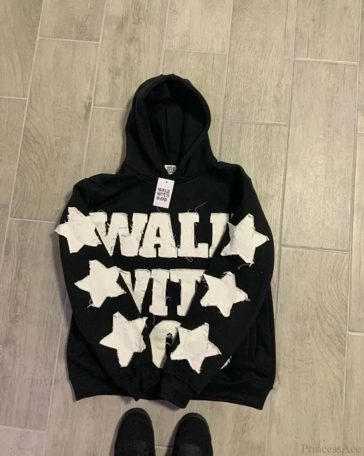Dark Star Patch Huge Hoodie