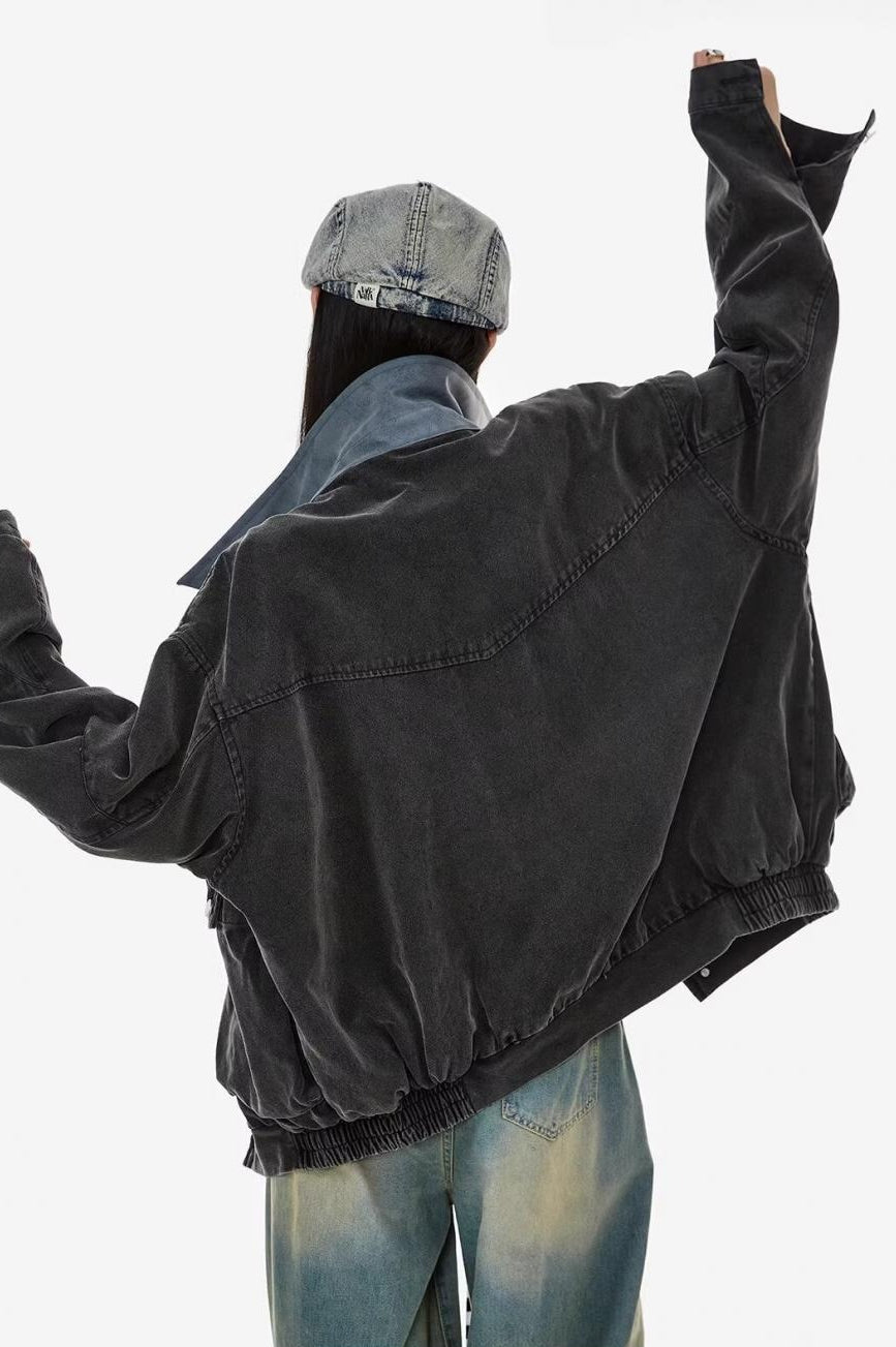 Relaxed Fit Workwear Pocket Jacket