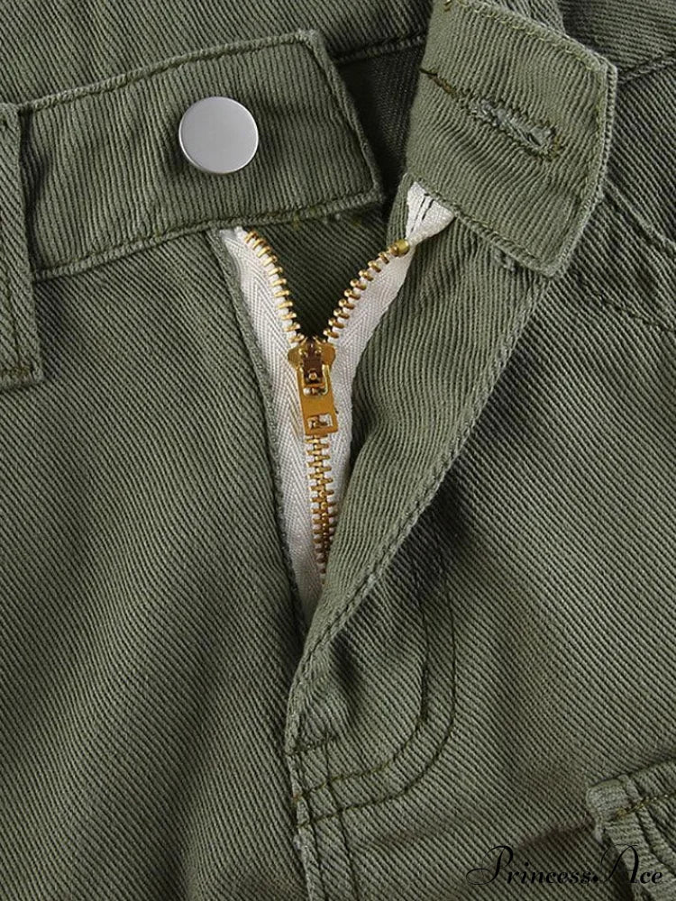 Denim Charming Patchwork Tops Skirts