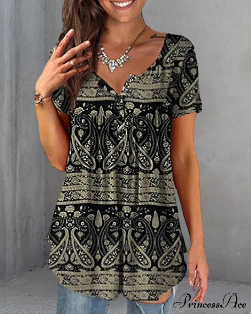 Design Graphic Loose Fit T-Shirt T-Shirts