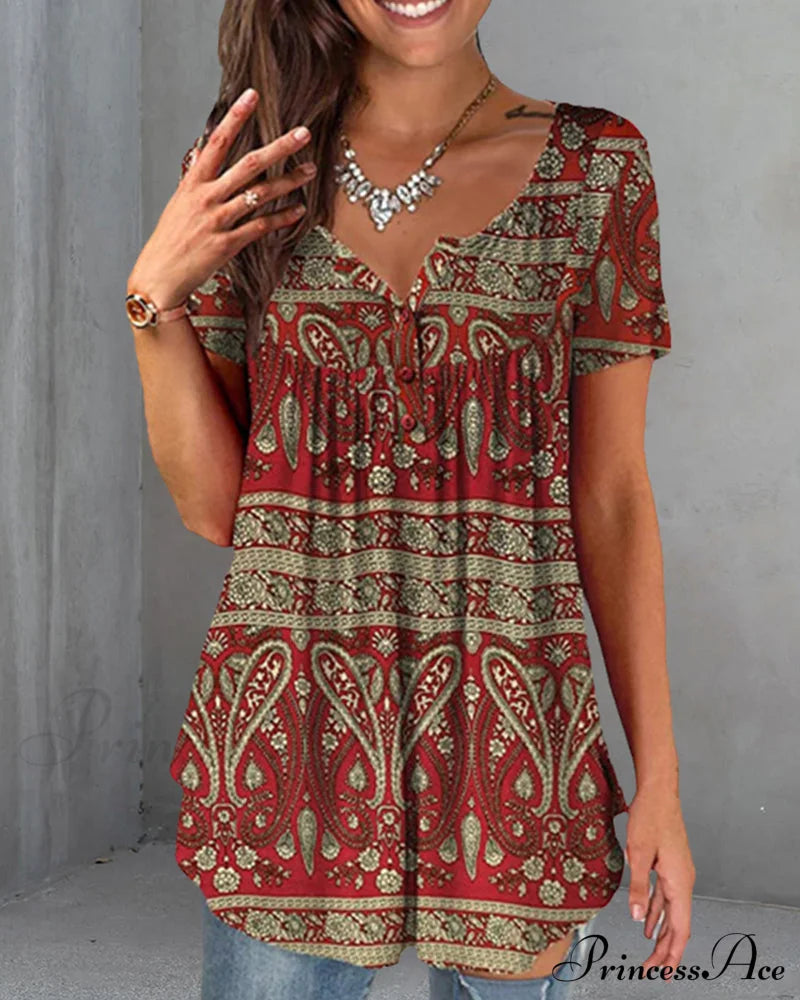 Design Graphic Loose Fit T-Shirt T-Shirts