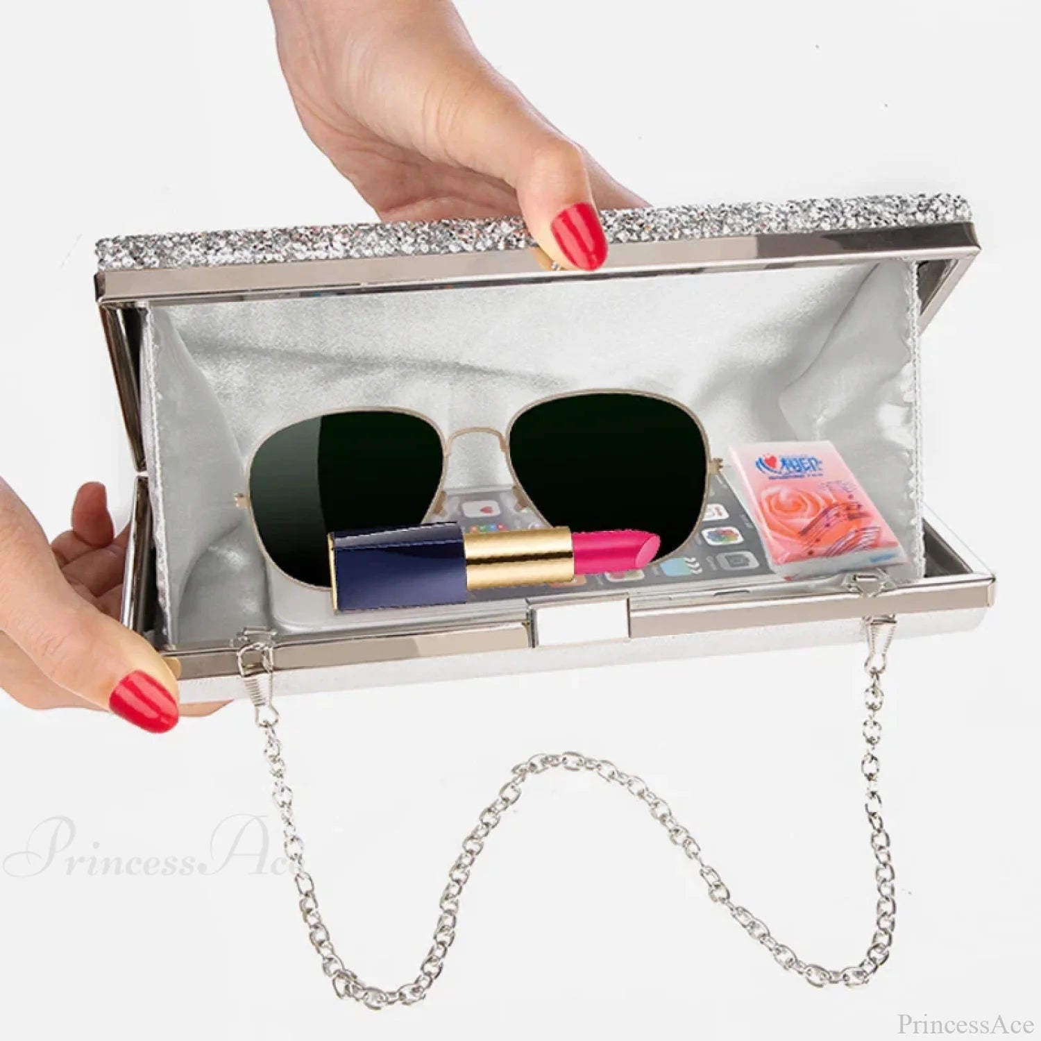 Diamond Wedding Clutch Evening Party Bag clutchbag-250126