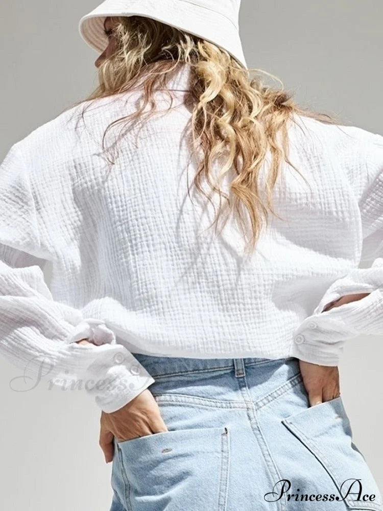 Dinora Button-Up Shirt Tops & Blouses