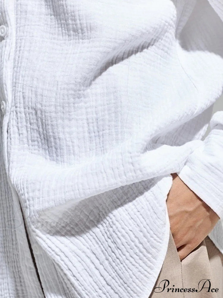 Dinora Button-Up Shirt Tops & Blouses