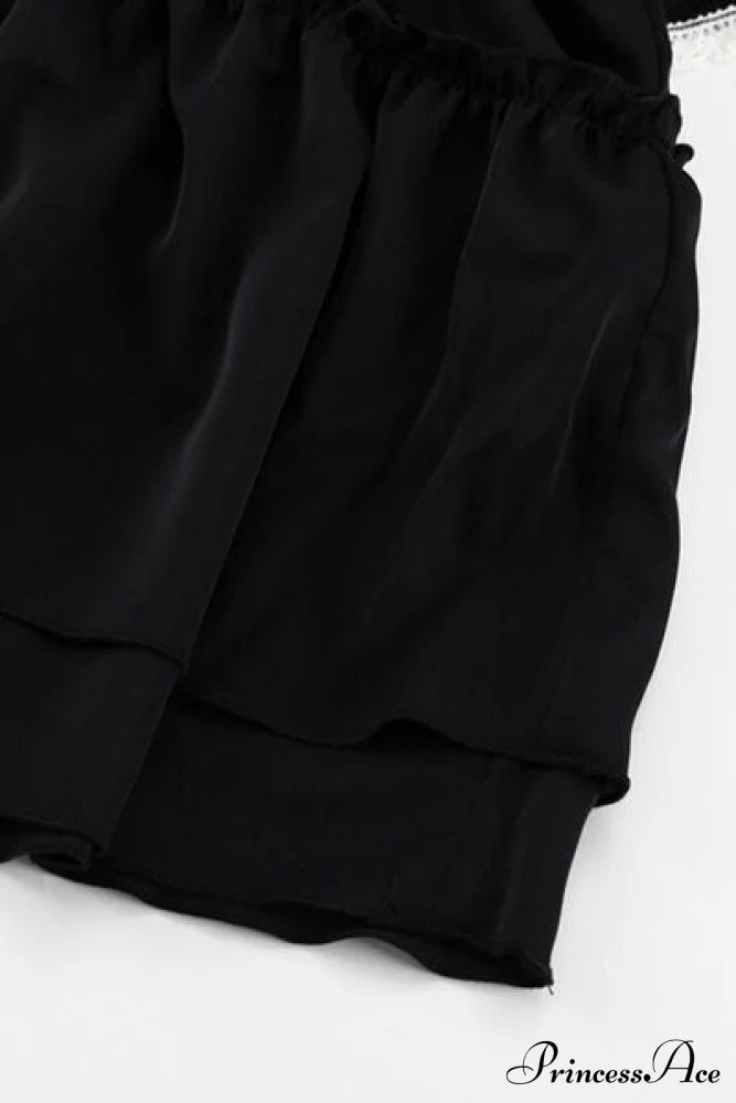 Diva Darling Ruffled Charming Flare Sleeve Mini Dress