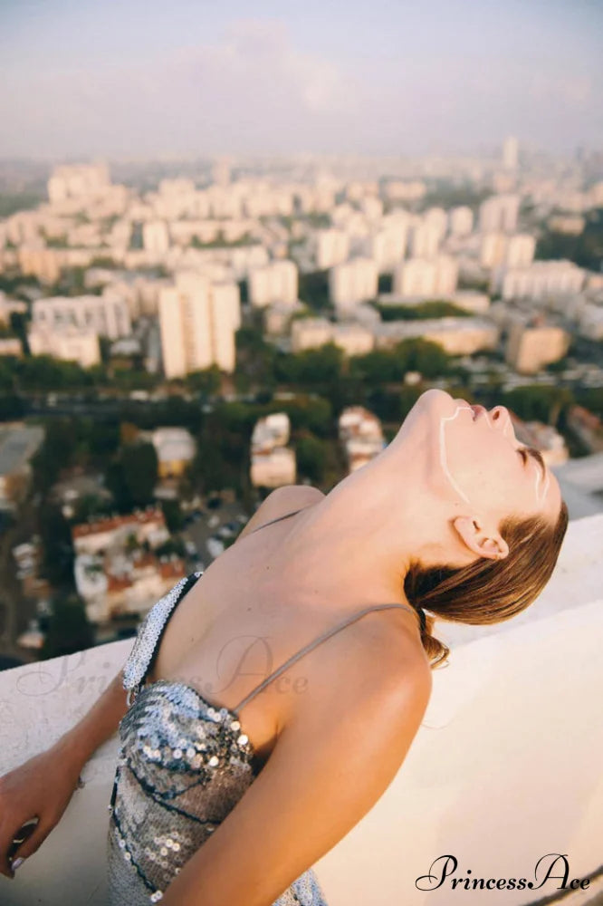 Draped Bra Mini Dress Graceful With Double Metal Ring