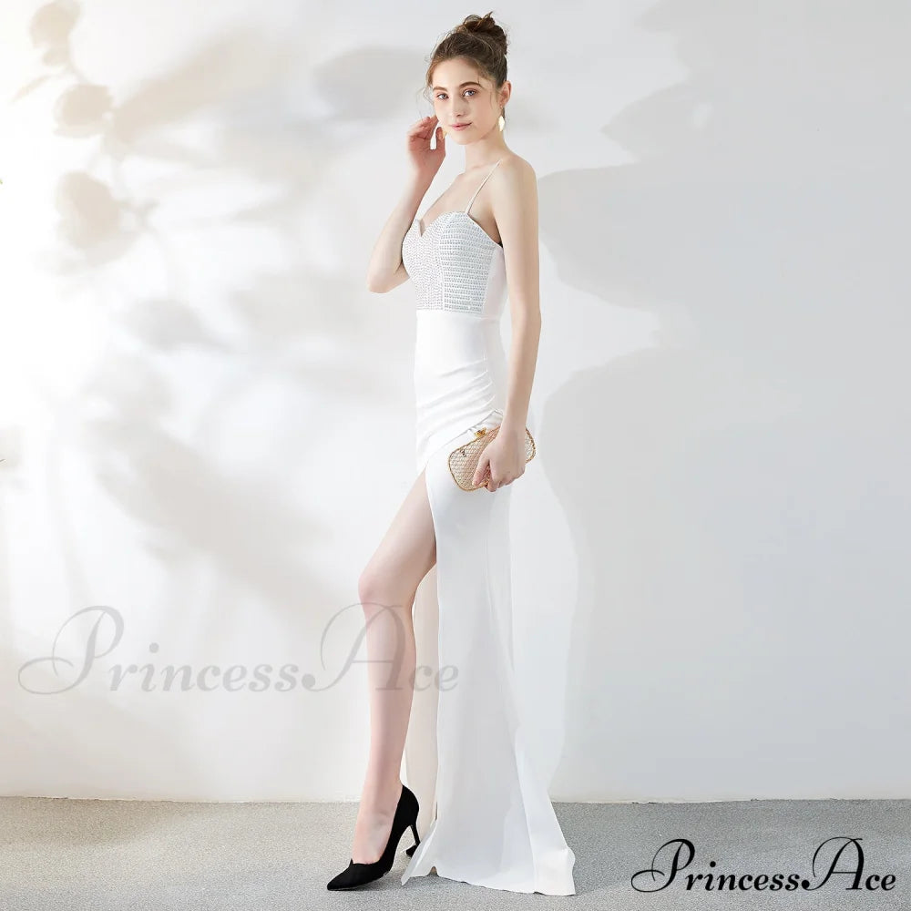 Dulce Hot Stone Charming Sling Long Dress S.o. Long Dresses