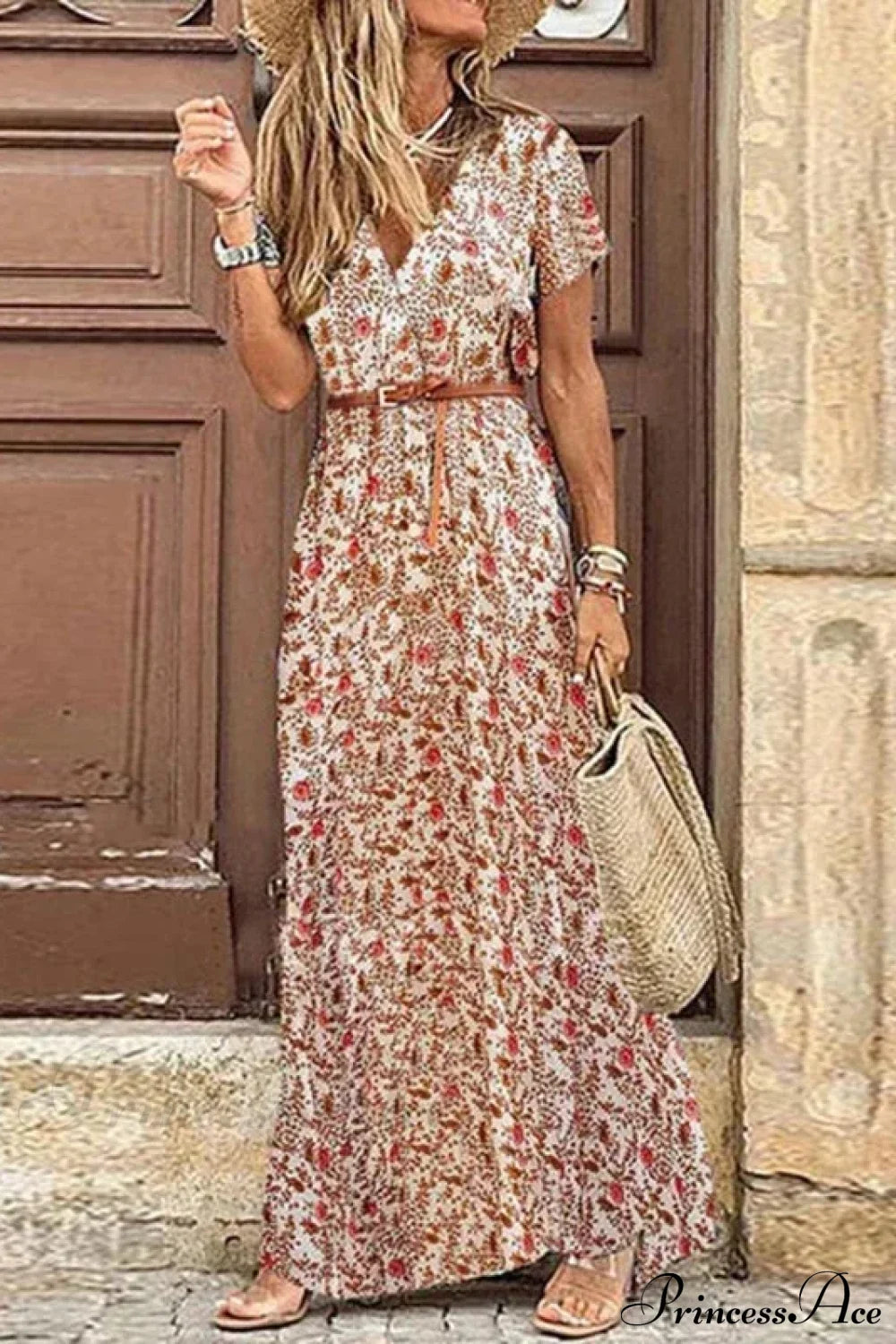 Elegant Evening Summer Long Boho Dress