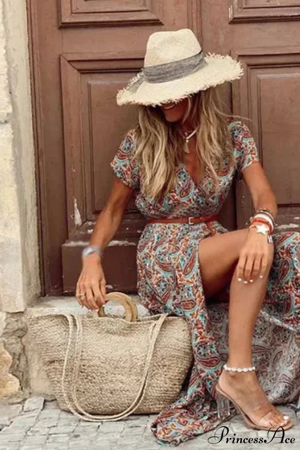 Elegant Evening Summer Long Boho Dress