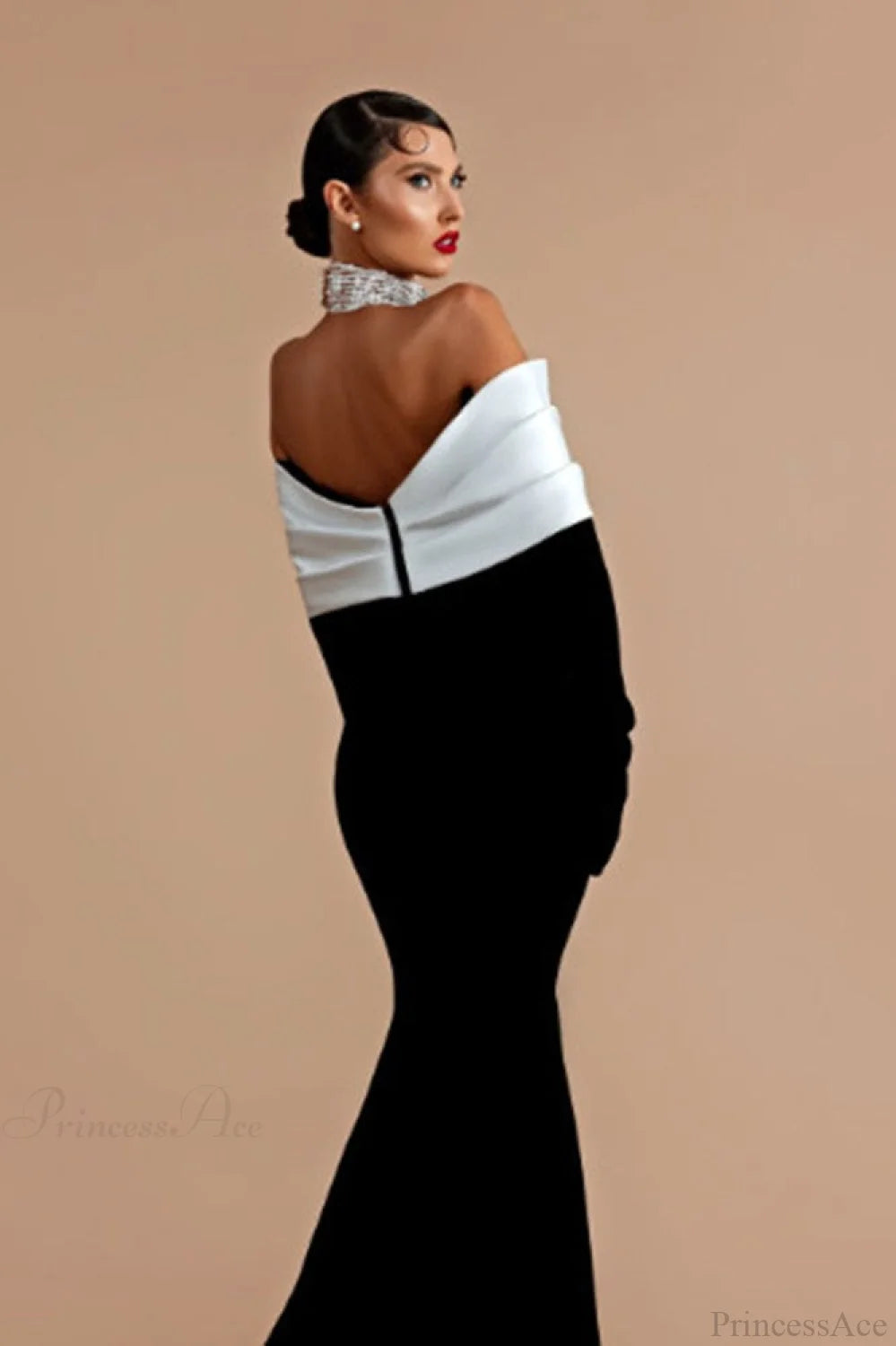 Elegant Sequin Sexy Off-the-Shoulder Wedding Dress