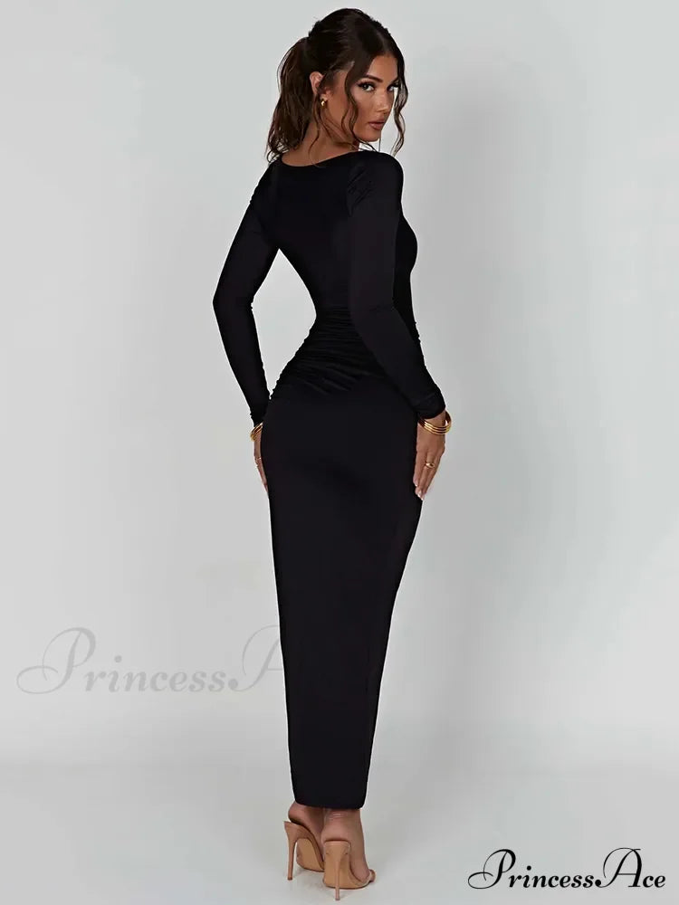 Elida Elegant Maxi Dress