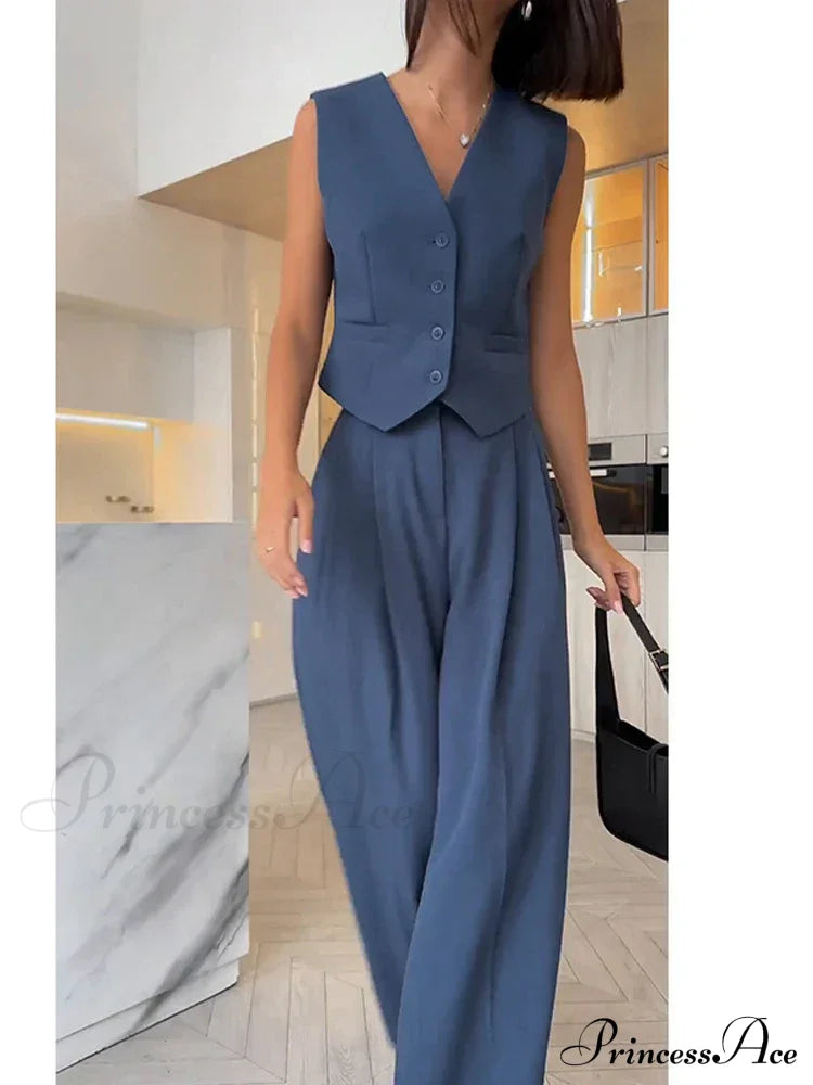 Elliss Two Stylish Piece Set Green / M