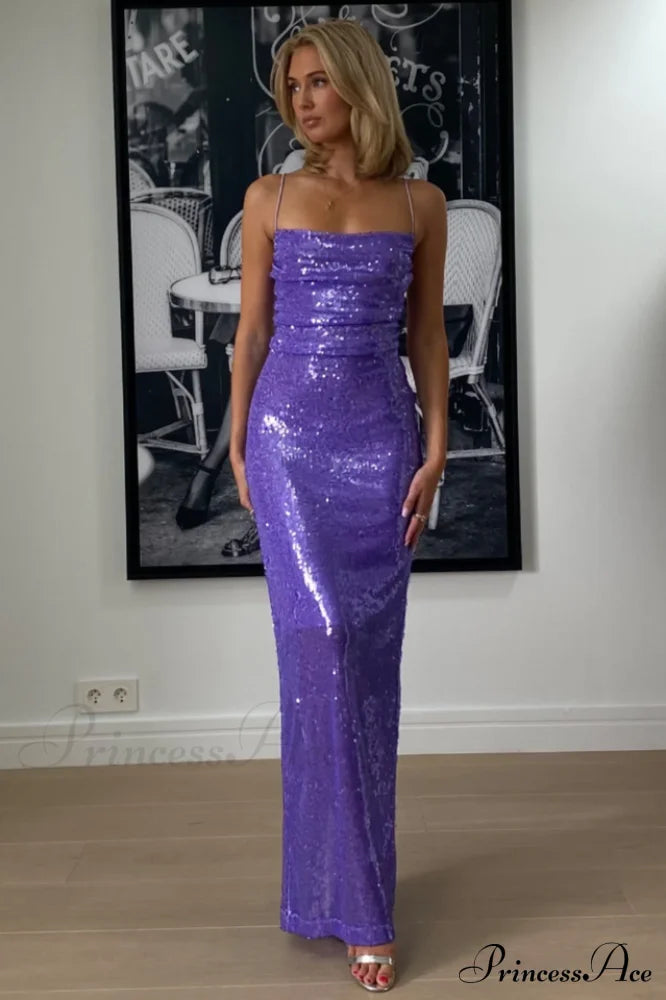 Emilina Sequin Backless Maxi Dress | Dress In Beauty