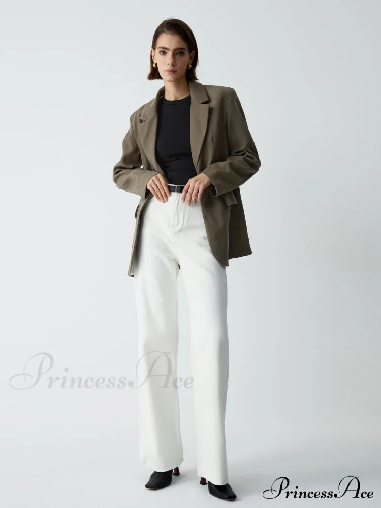 Essential Charming Structured Blazer Blazers