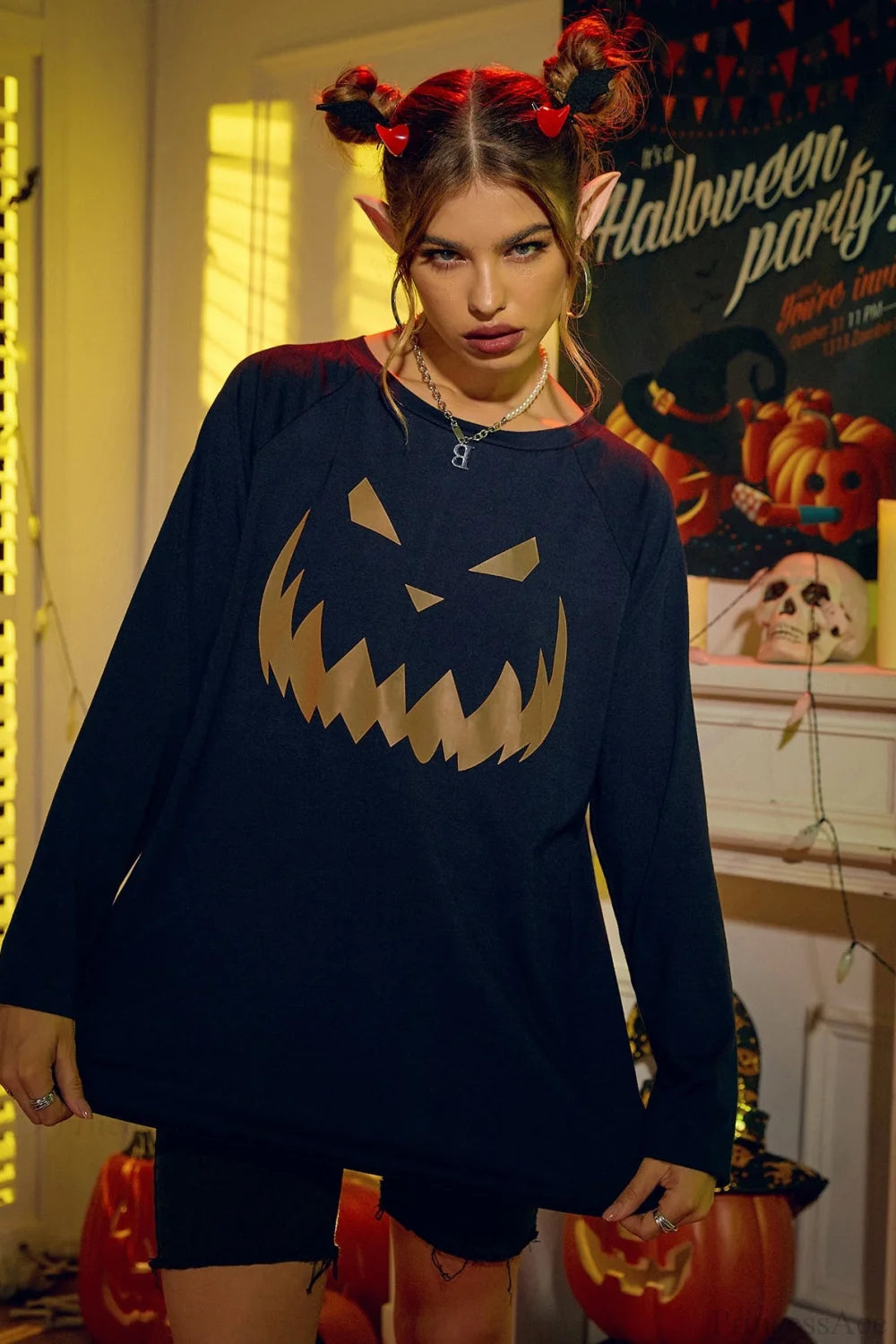 Fashion Loose Halloween Hoodie