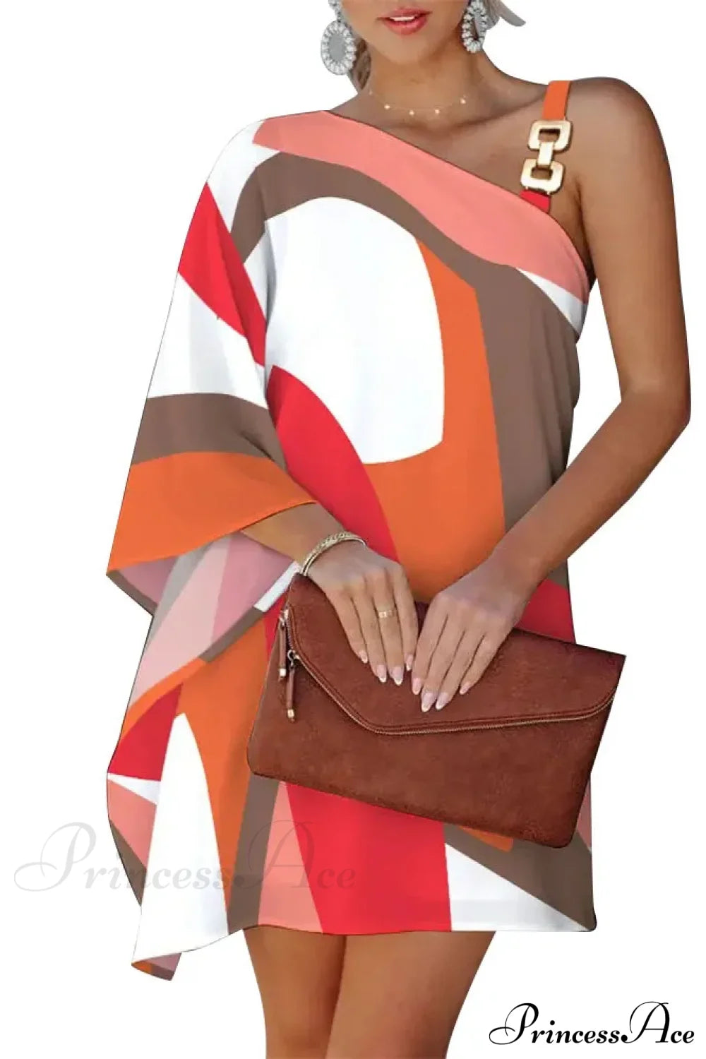 Fashion Summer Print Loose Streetwear Boho Dress