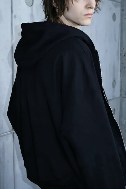Firearm Script Graphic Zip Hoodie