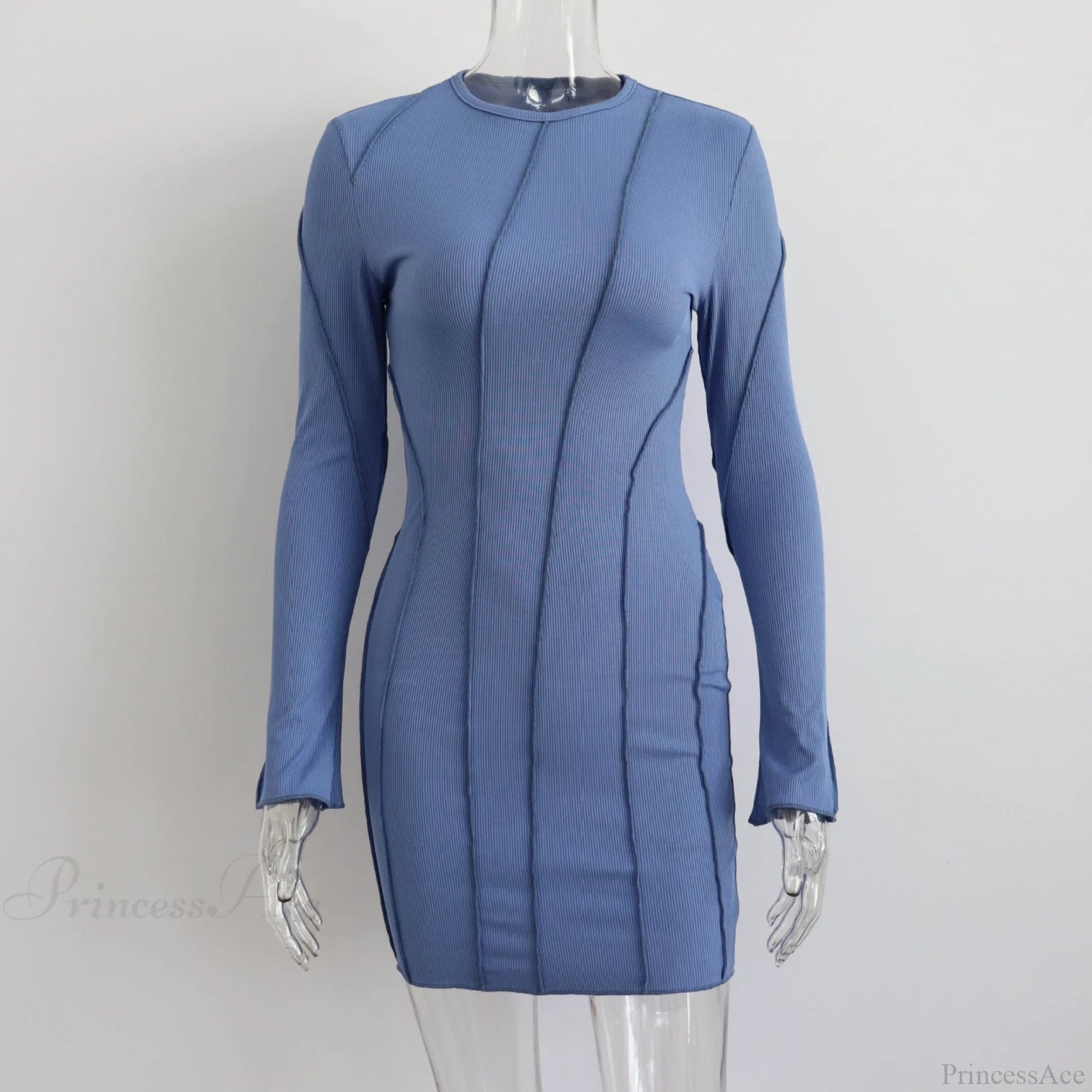 Flared Sleeve Dress S / Pink Dresses