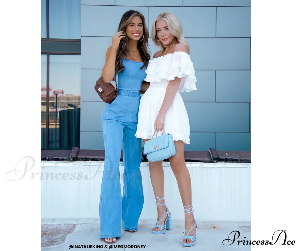 Flirty Vibes Linen Mini Dress - Lady Occasions