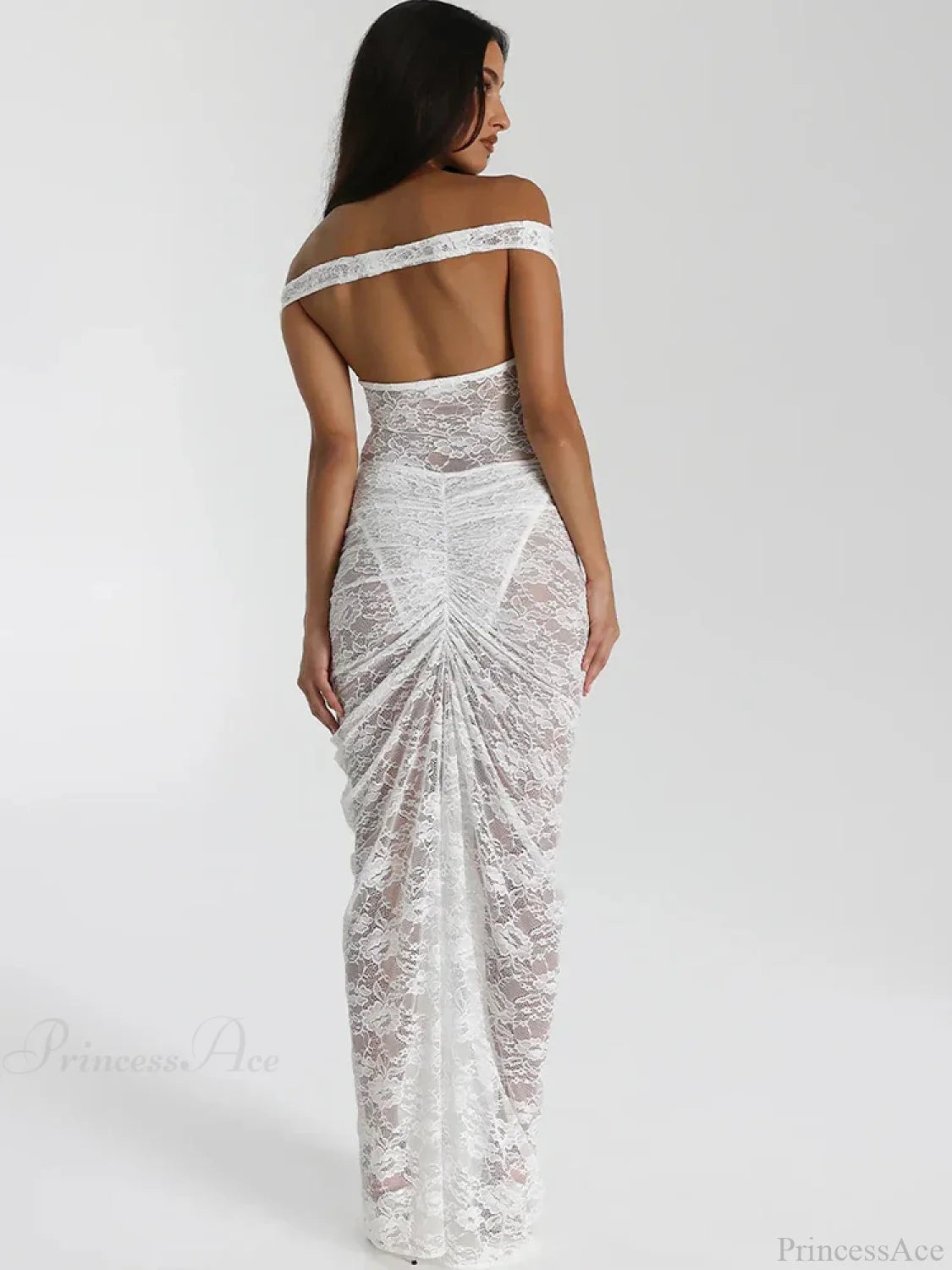 Floral Lace Skirt Suit Vacation Dress vacationdress-250223