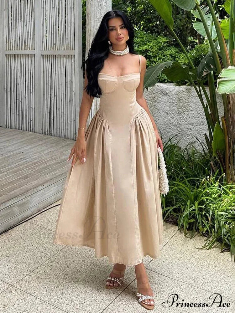 Freya Elegant Midi Dress