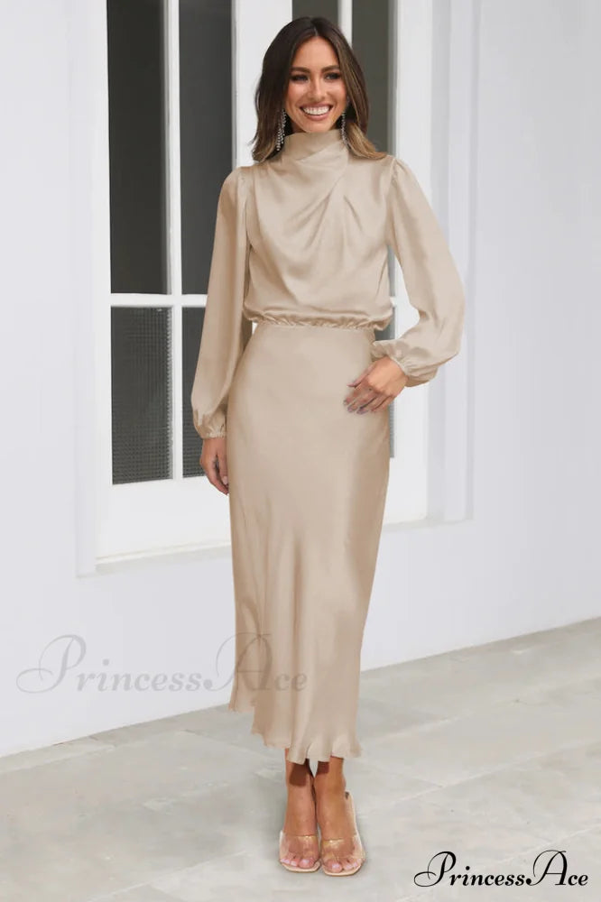 From The Source High Neck Bridal Dress | Dress In Beauty