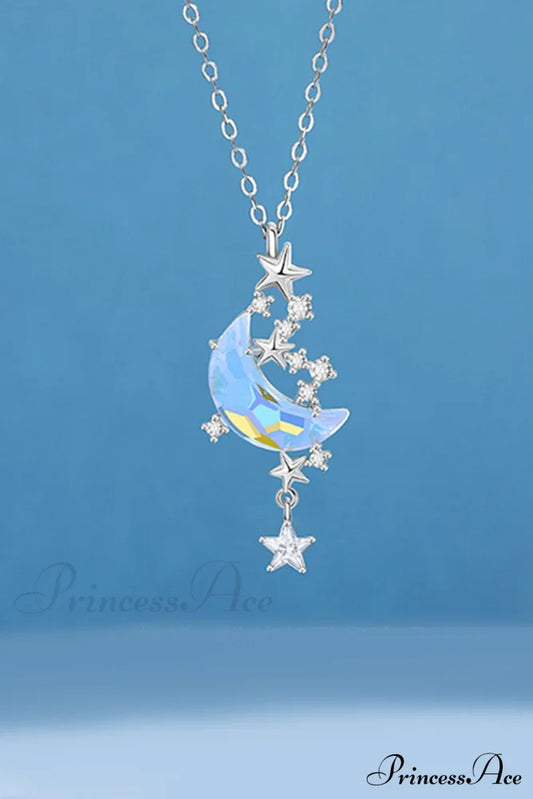 Galaxy Moonlight Necklace Jewelry