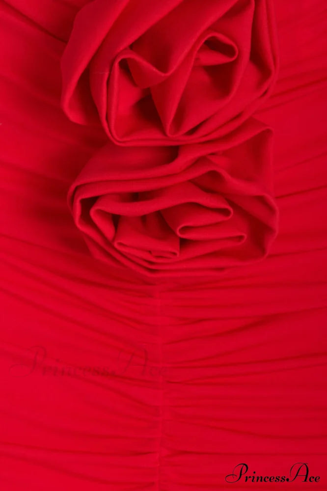 Genevieve Rose Stylish Ruched Dress
