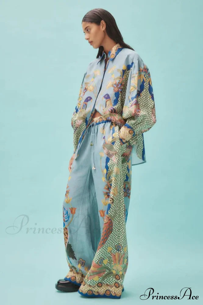 Gilly Shirt Stylish + Pant Set