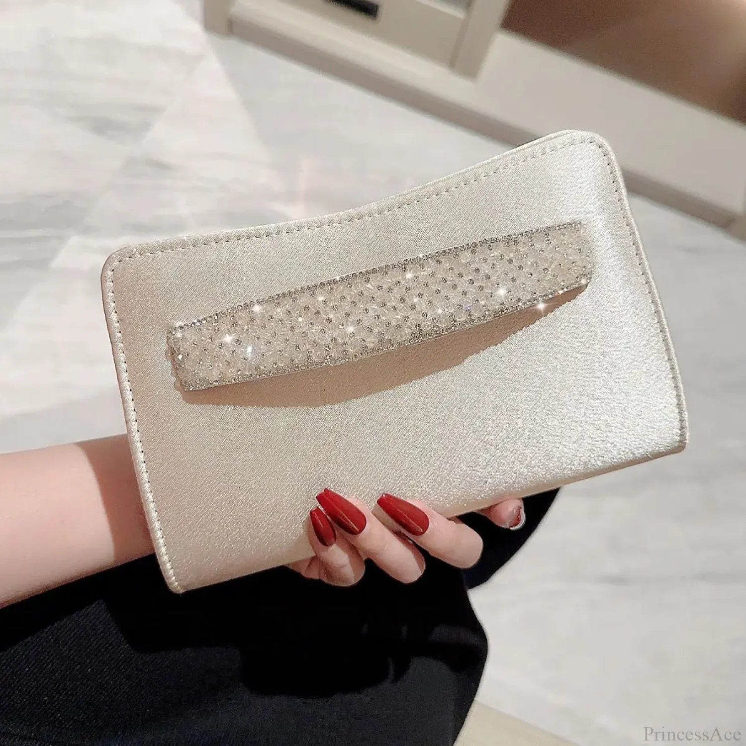 Glitter Diamond Evening Wristlet wristlet-250126