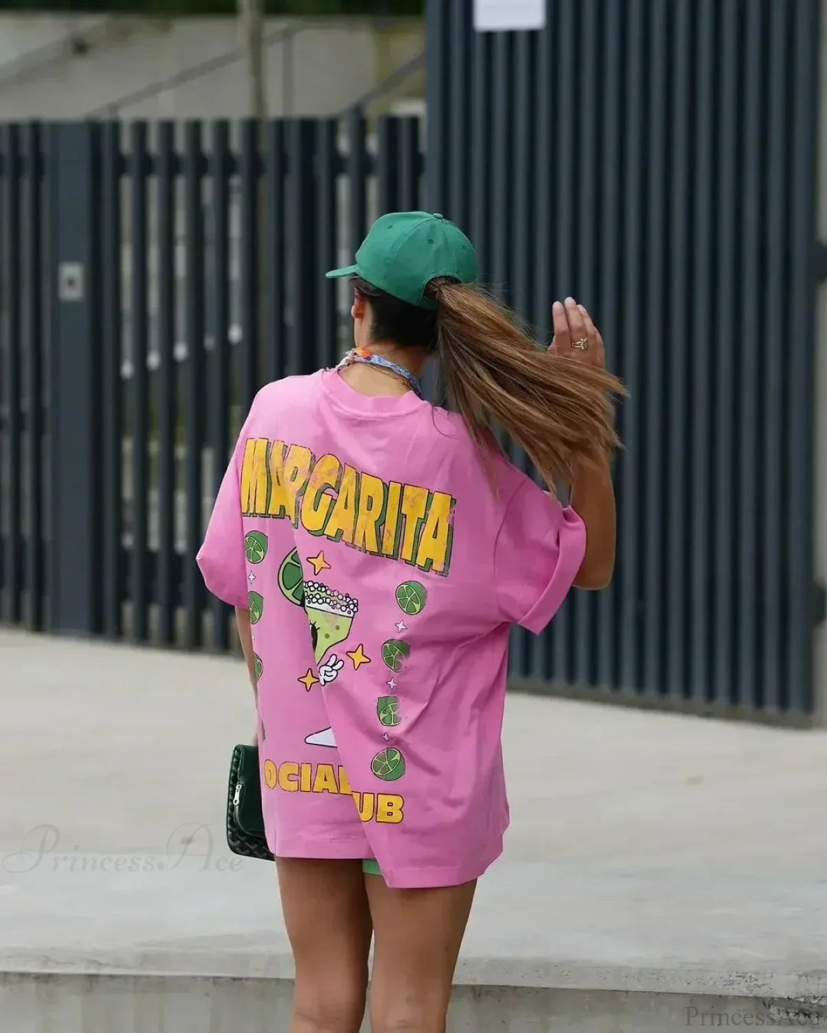 Gothic Harajuku Cute Lemon Graphic T-shirt pink / S t-shirt-250223