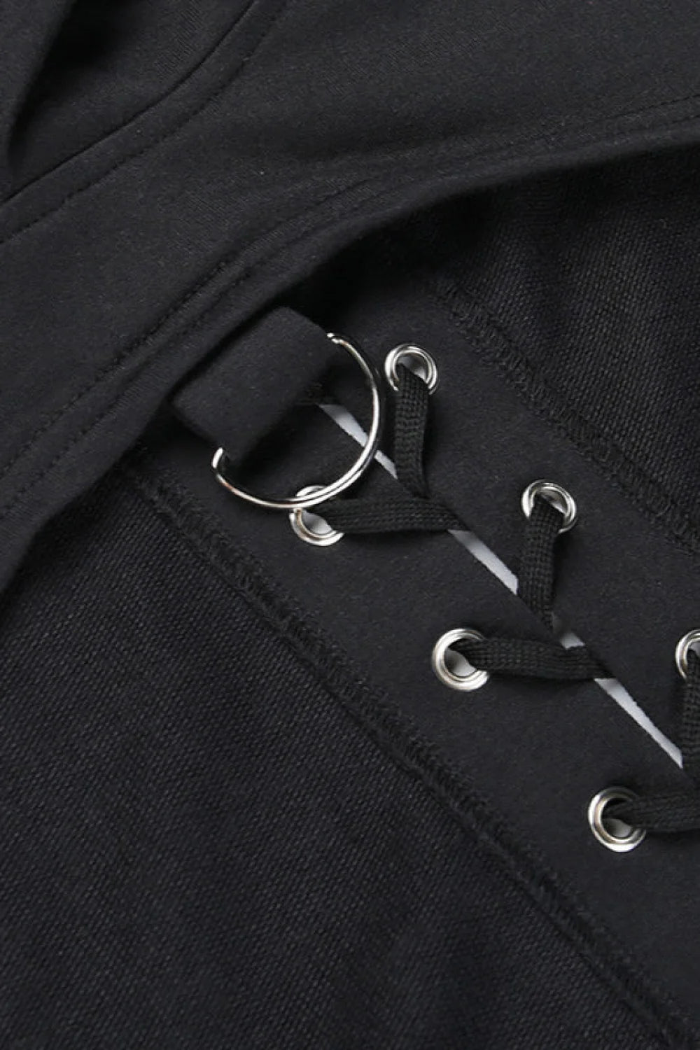 Gothic Hooded Long Sleeve Hoodie
