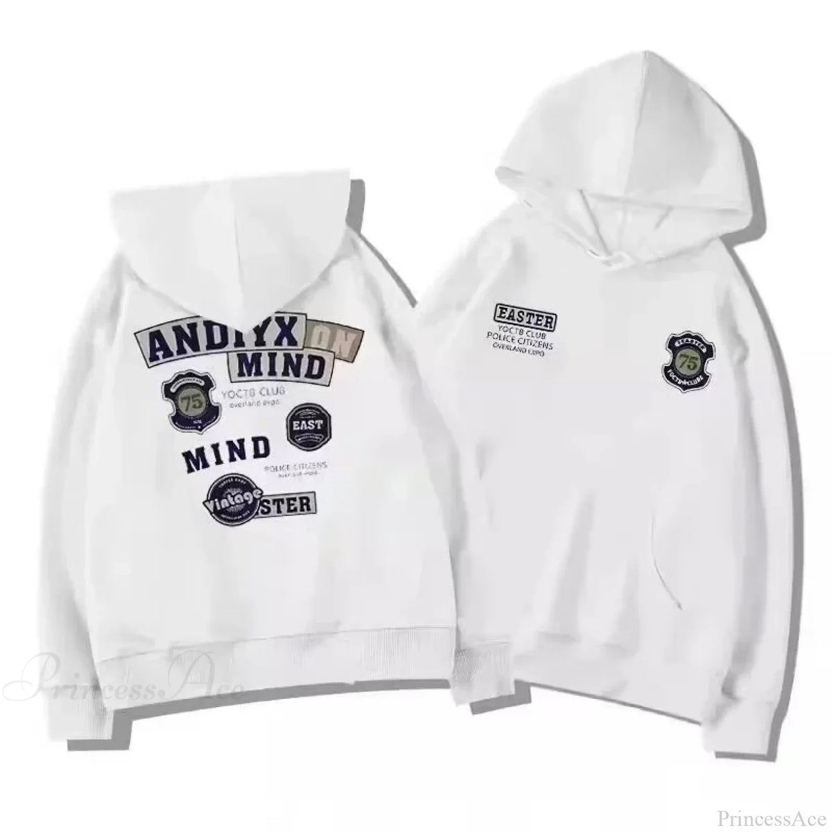 Graphic Printed Vintage Hoodie