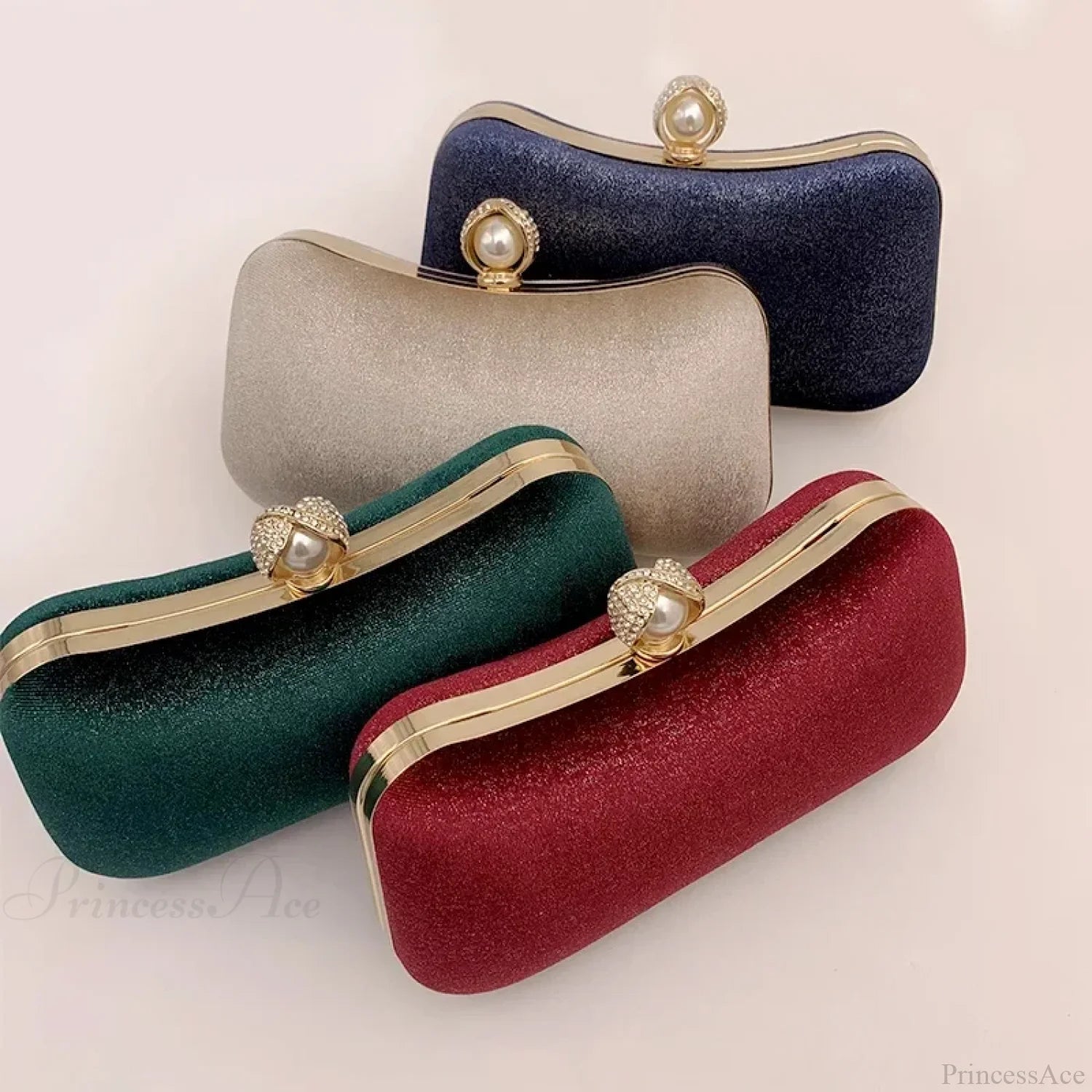 Green Vintage Wedding Evening Clutch Bag clutchbag-250126
