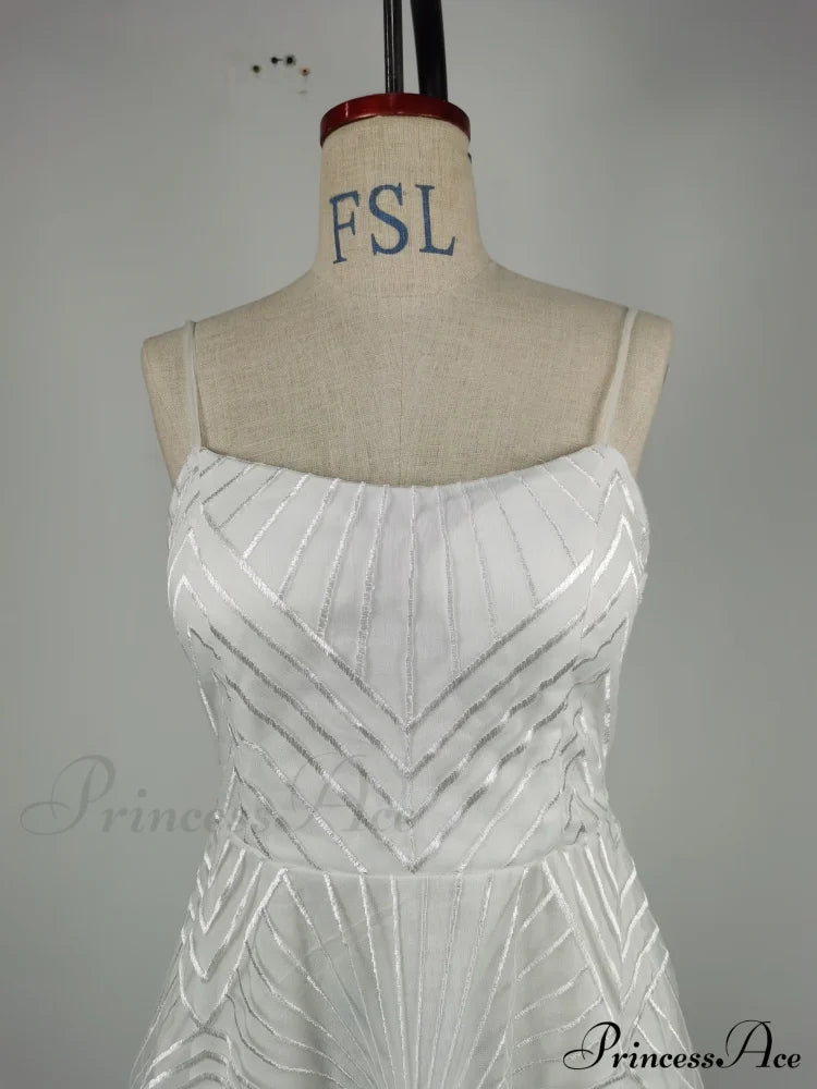 Guest Embroidered Formal Elegant Midi Warm-Season Wedding Evening Party - Backless Gown For Women