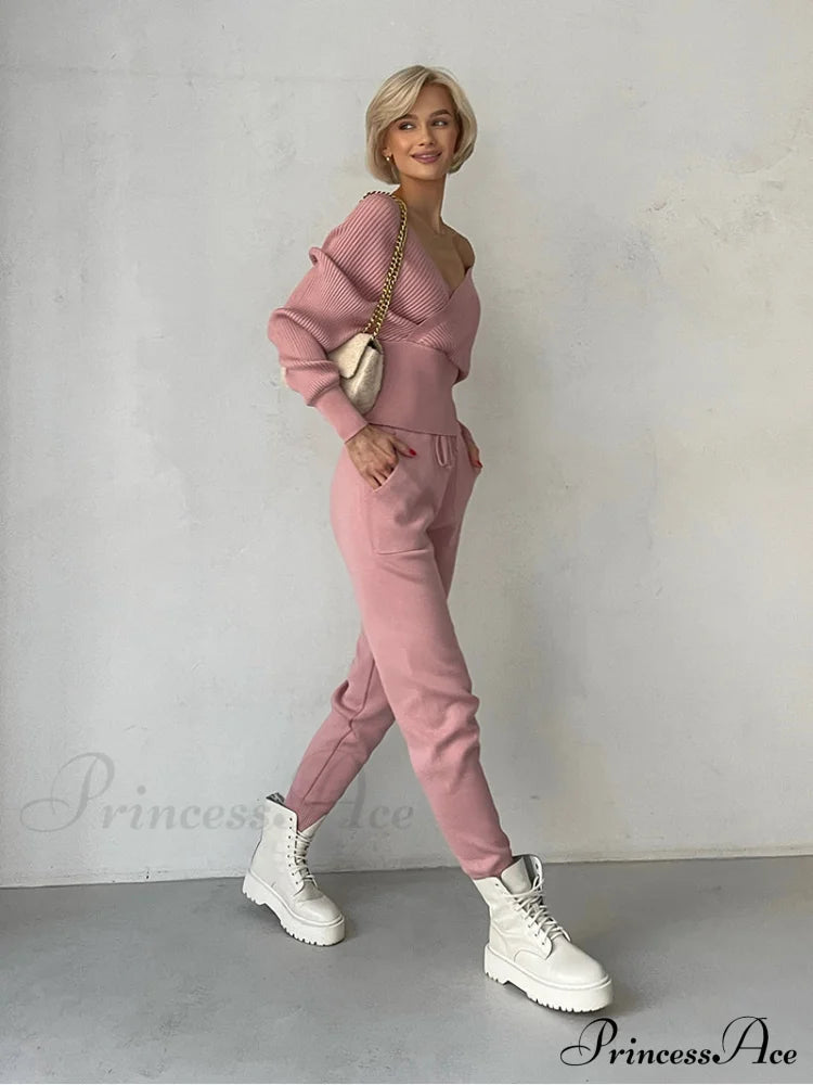 Hala Elegant Knitted Set