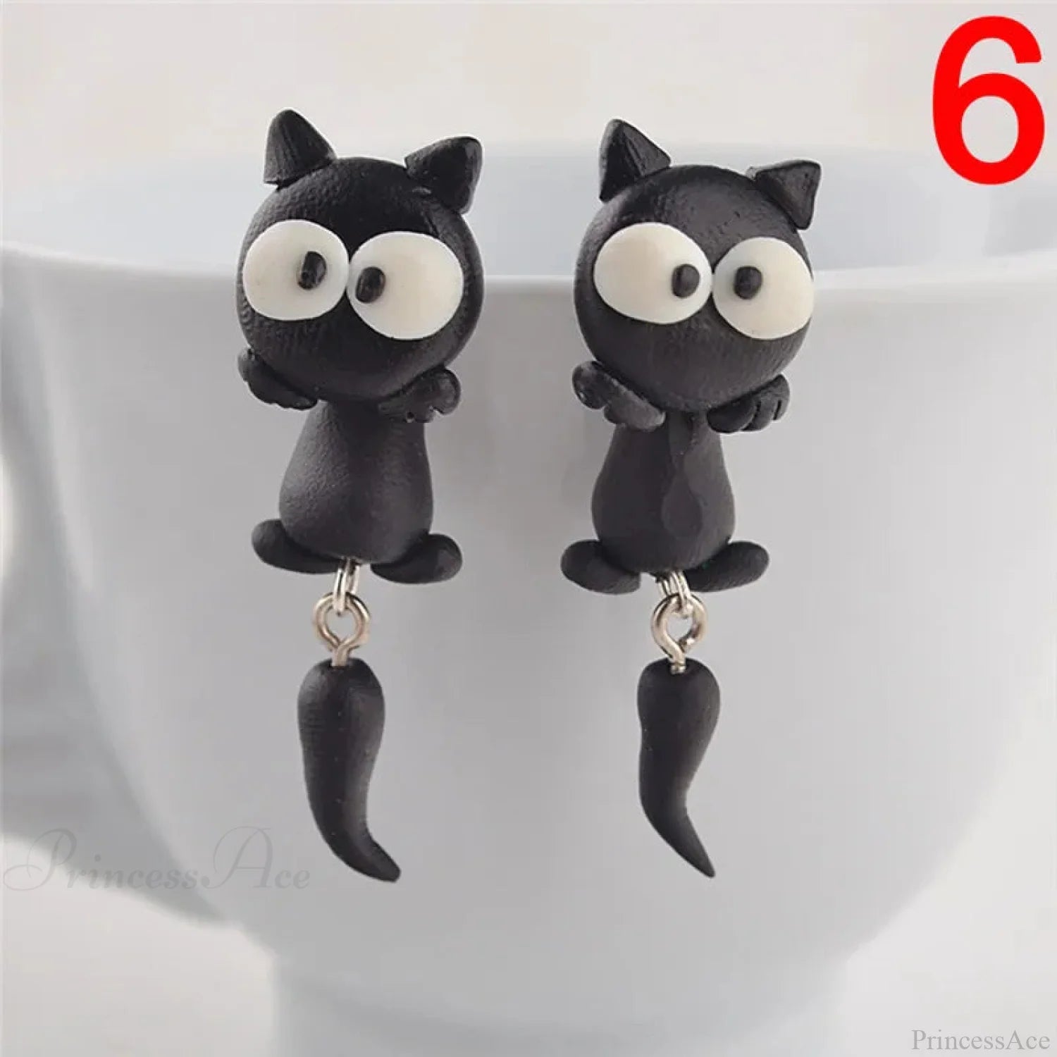 Halloween Dark Spider Amulet Stud Earring color11