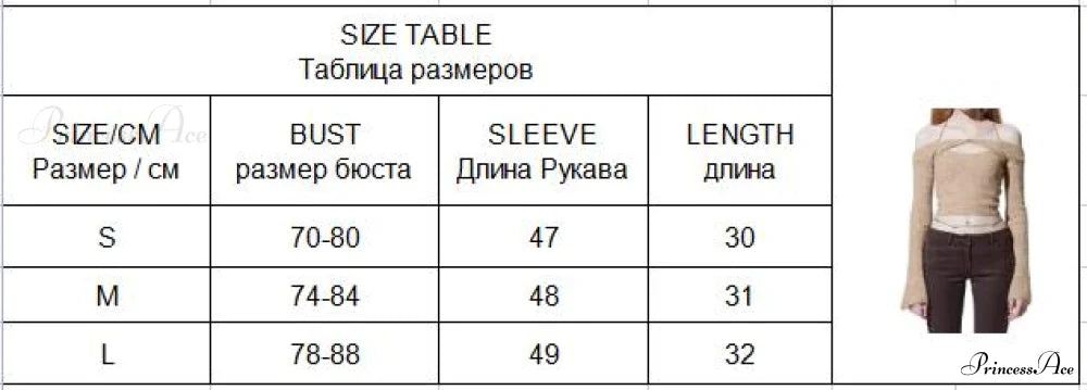 Halter 2 Crop Top T-Shirts Backless Arm Long Y2K Women’s Shoulder Piece Tanks Christmas Tees Off