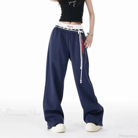 Harajuku Loose Wide-Leg High-Waisted Dance Pant pant-250223