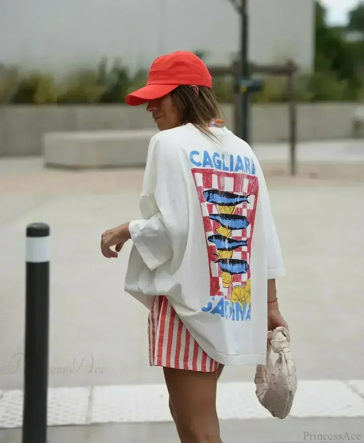 Harajuku Passionate Logo Graphic T-shirt white7 / S t-shirt-250223