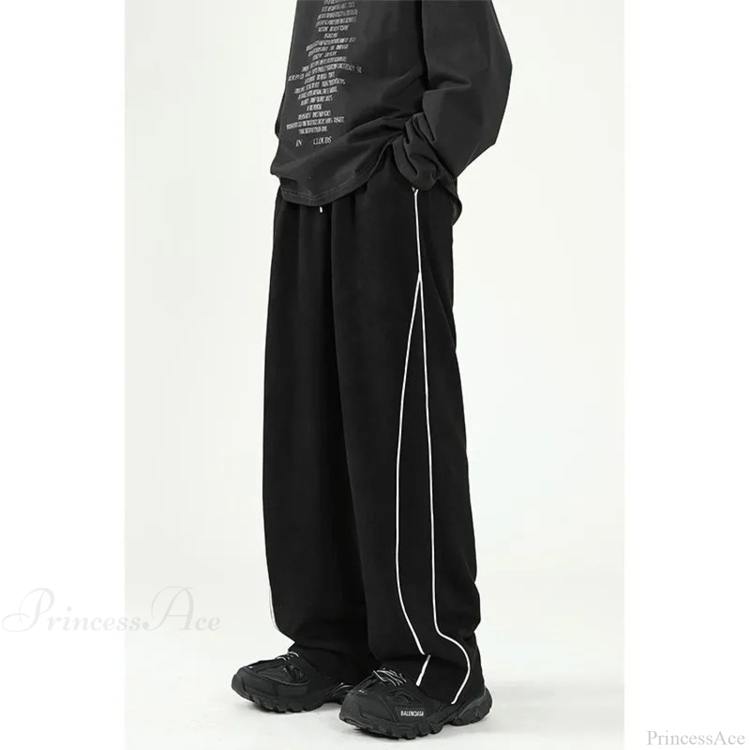 Harajuku Stripe Sweatpants Oversized Pants