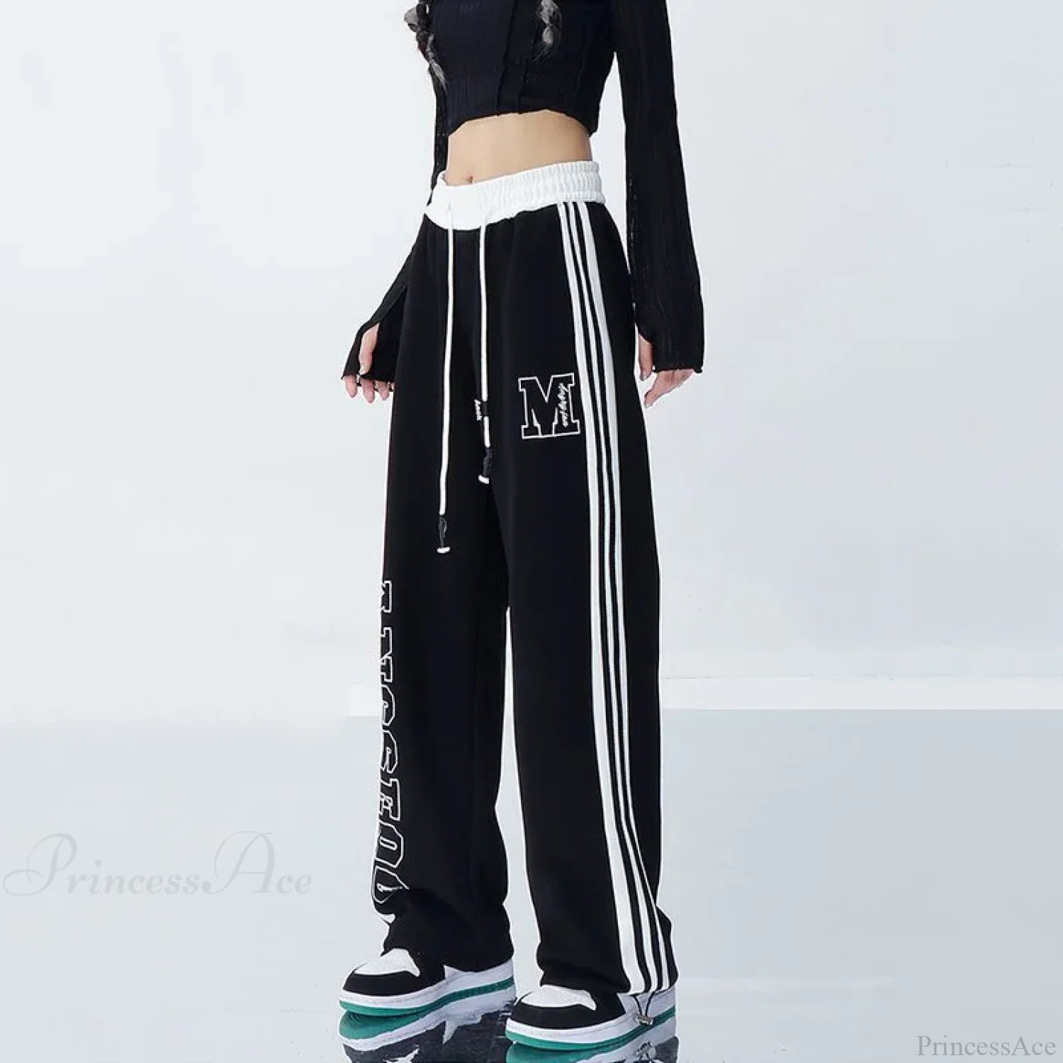 Harajuku Striped Jogging Pants