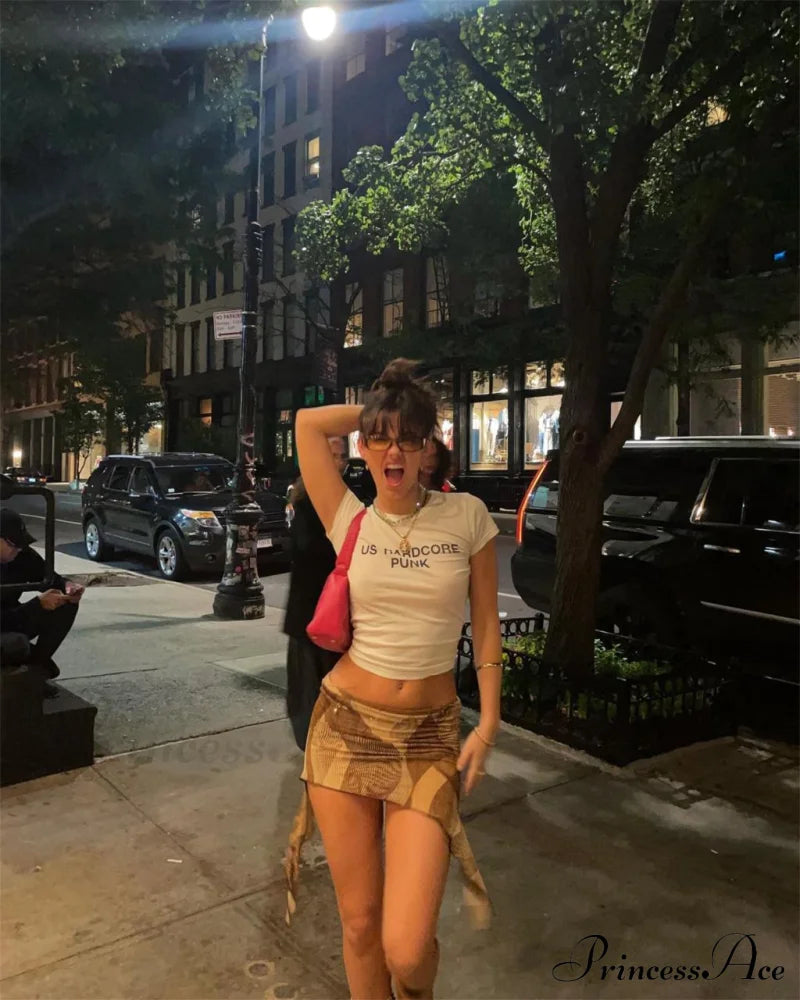 Hardcore Punk Stylish Graphic Tshirt Shirts & Tops